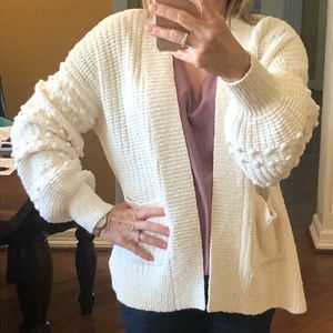 Madewell Bubble Sleeve Cardigan
